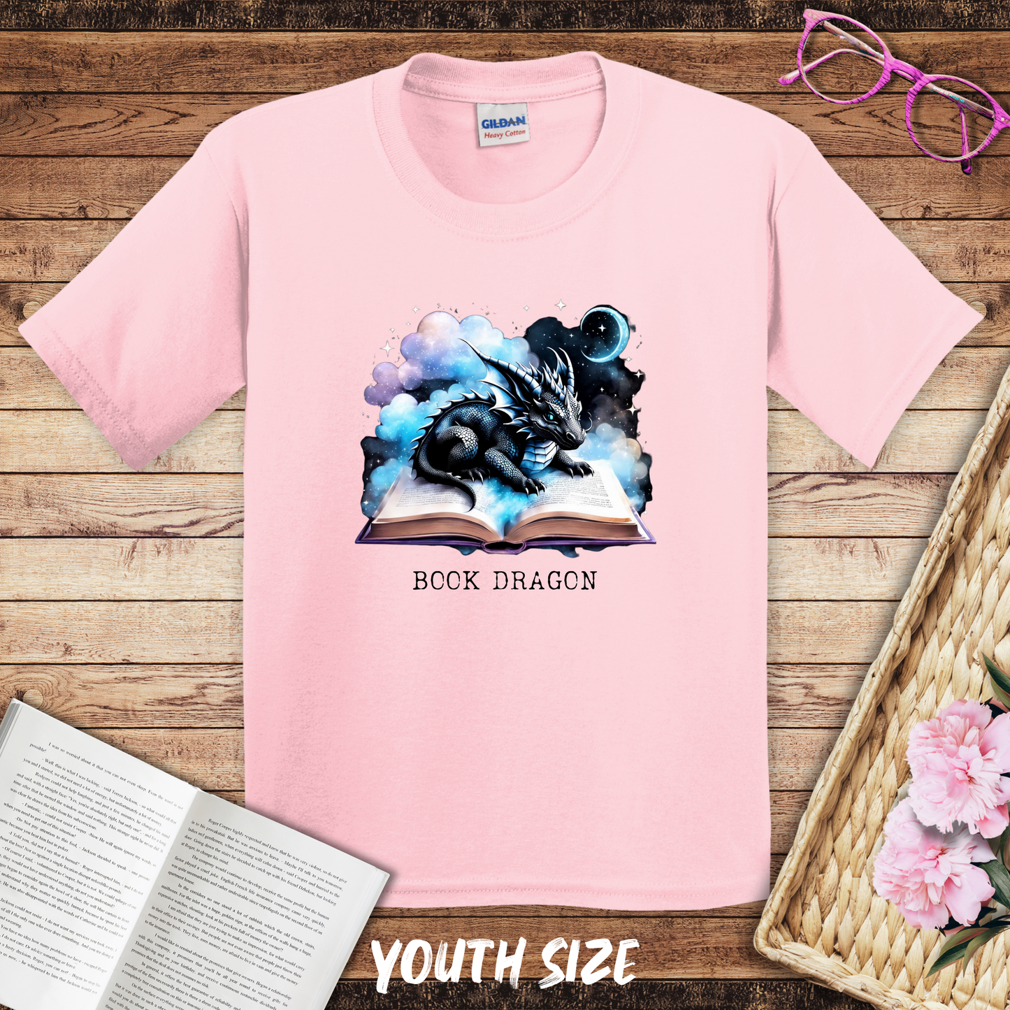 Youth Book Dragon T-Shirt