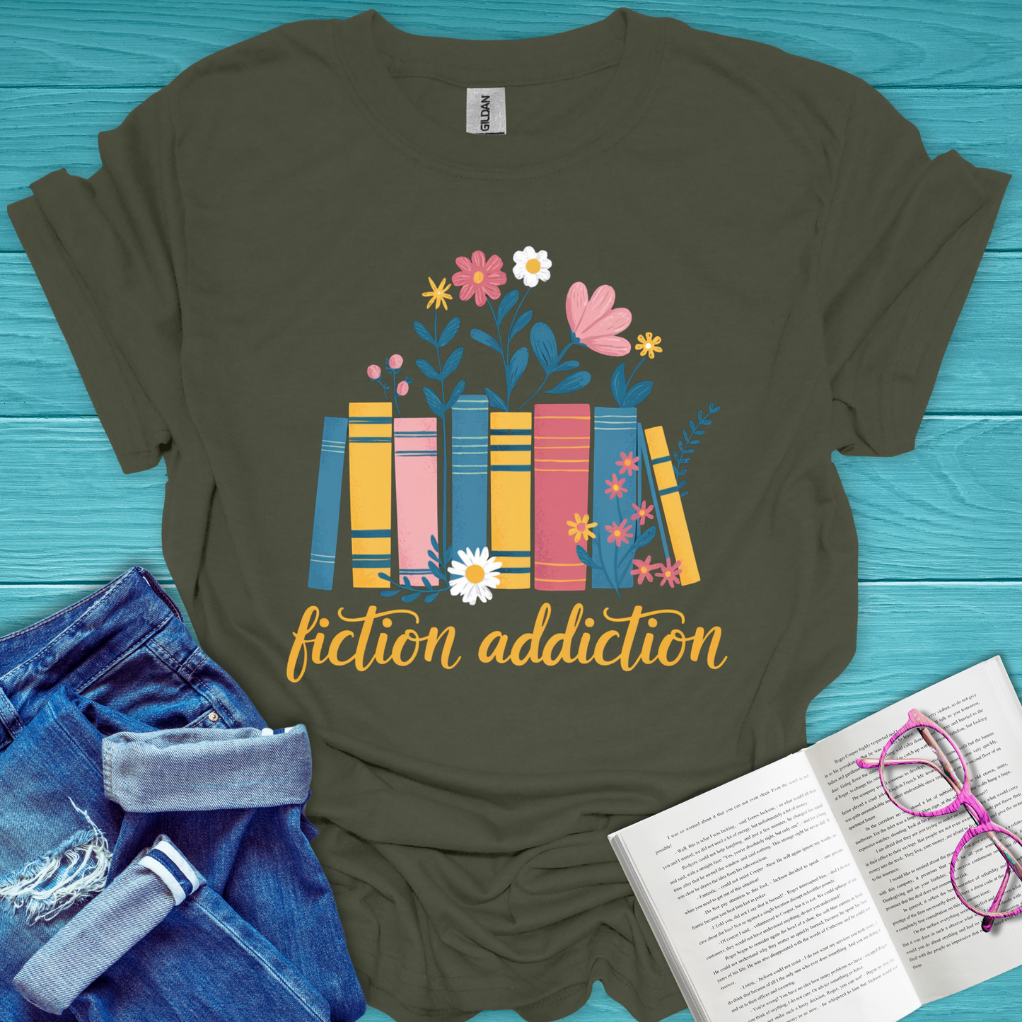 Book Addiction T-Shirt